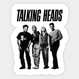 Vintage Talking Heads Sticker